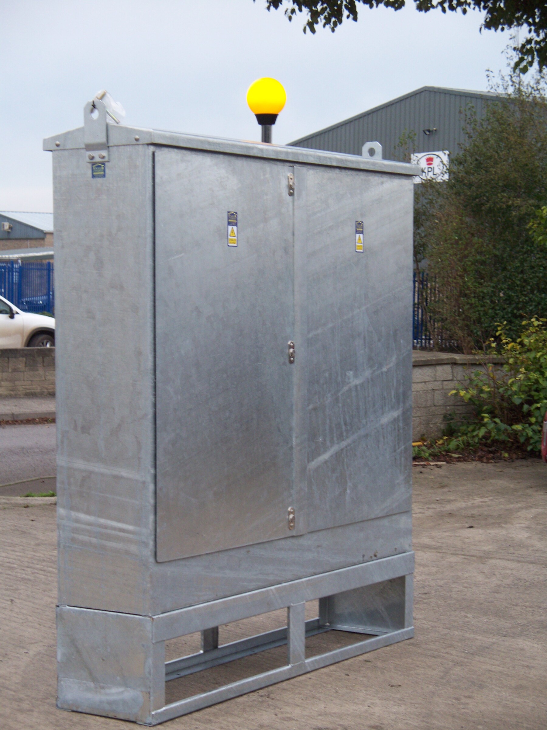 Galvanised Fisher Feeder Pillar