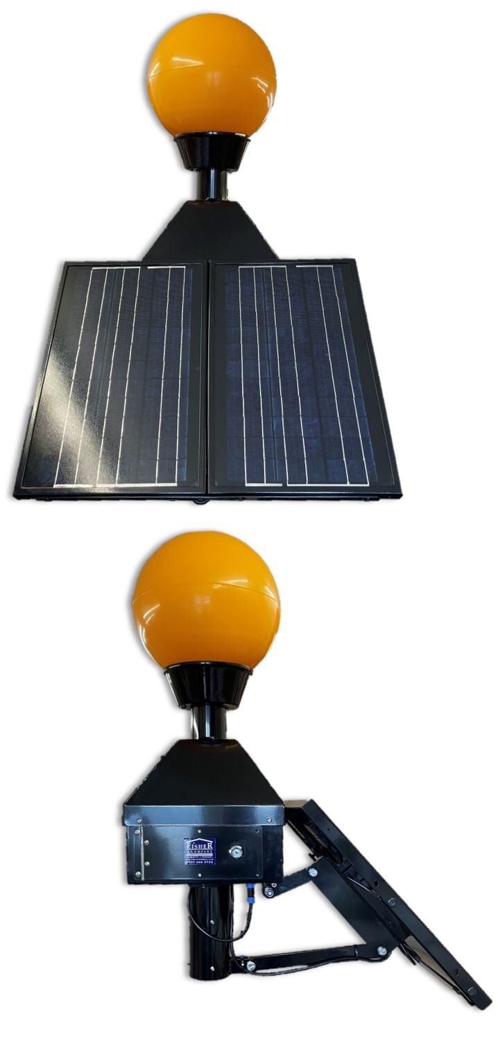 Solar Belisha Beacon - PTM version Solar Belisha Beacon - PTM version