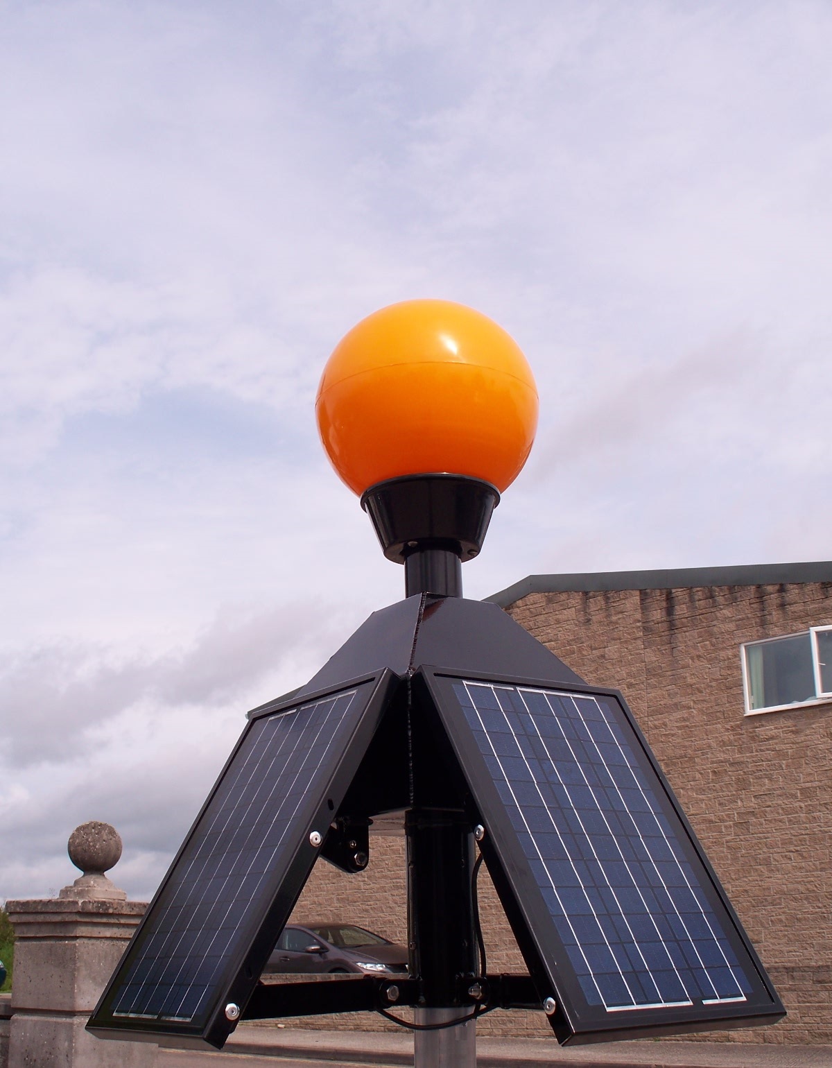 retrofit solar belisha beacon by fisher & Company