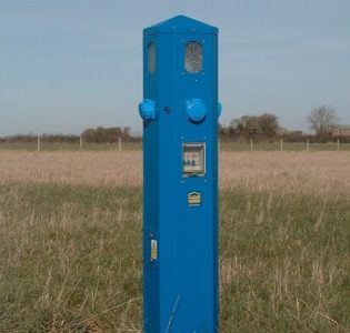 OCT Service Pillar . Blue