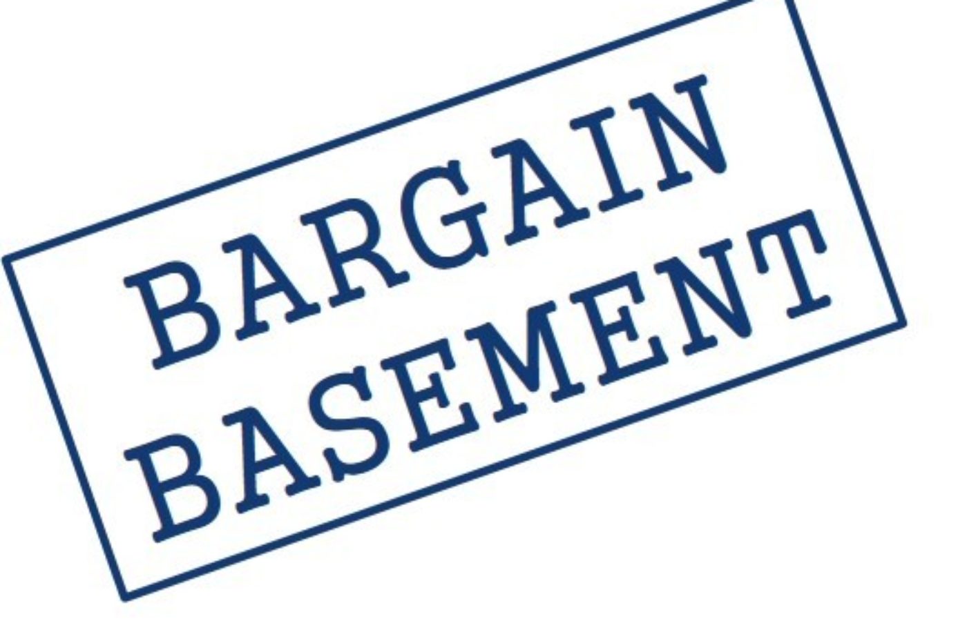 bargain-basement