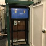 Bespoke GRP with internal Frame and powder coated Galv Control Box with Loop In Loop Out Powerlock connectors